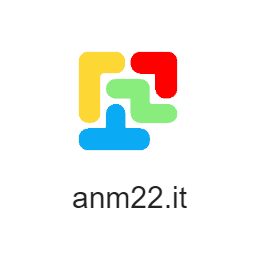 ANM22 vertical logo with text small